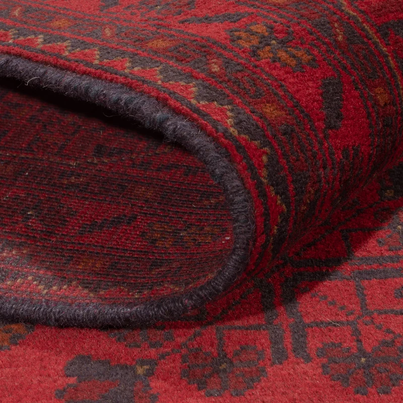 Afghan Teppich - Kunduz - 172 x 236 cm - rot