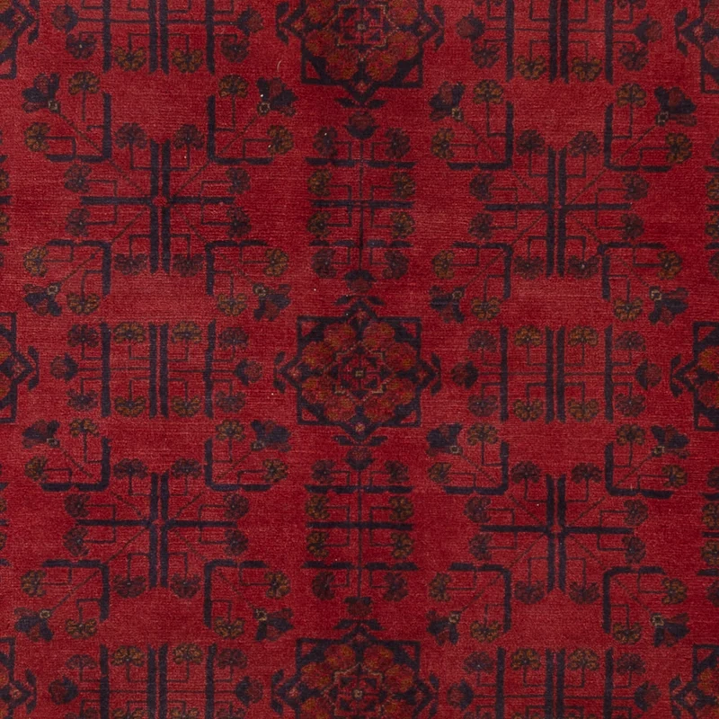 Afghan Teppich - Kunduz - 178 x 225 cm - rot