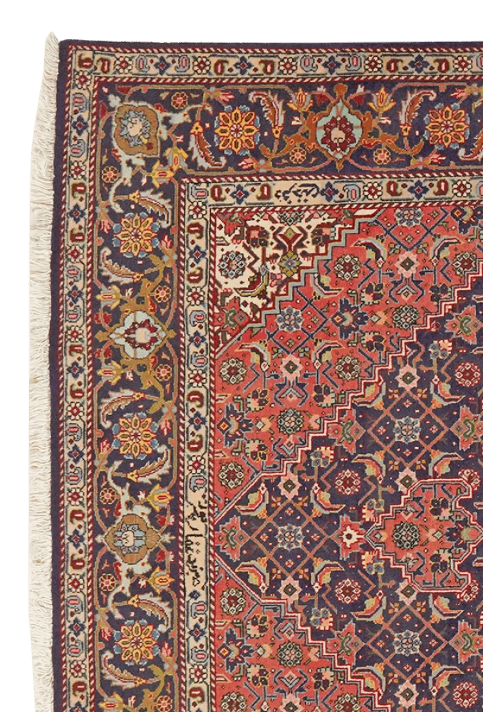 Tabriz Old · Handgeknüpft – Rot, 201x143 cm