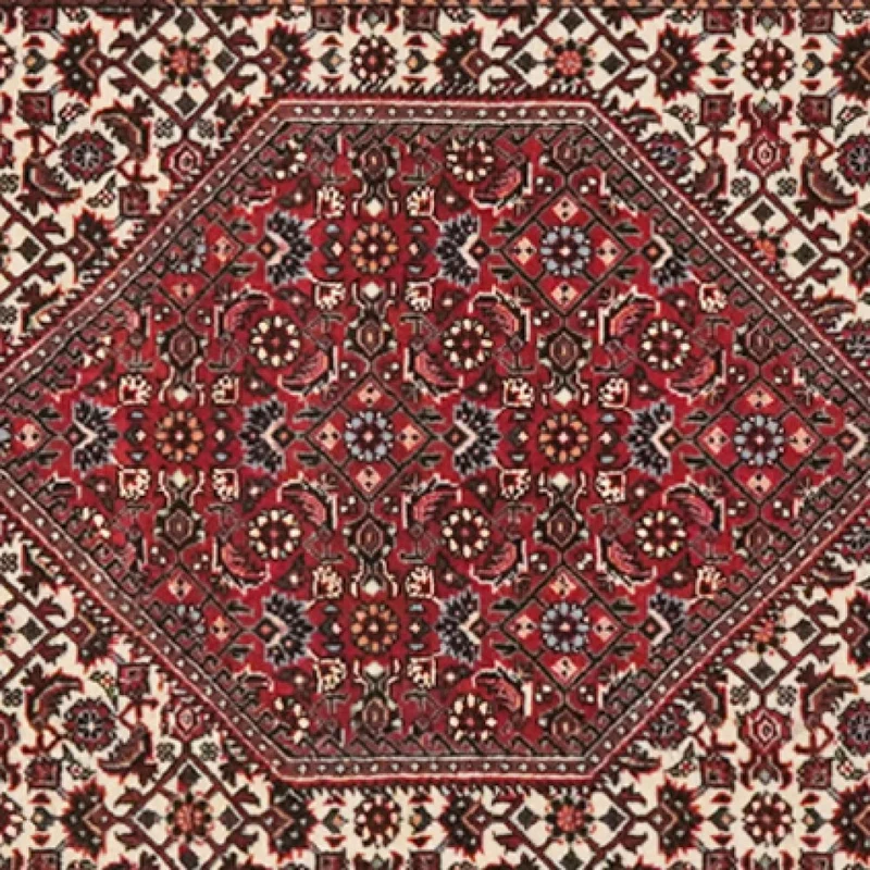 Bidjar Bookan · Handgeknüpft – Beige, 264x80 cm