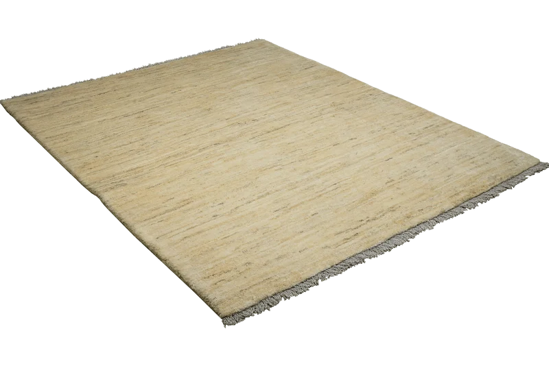 Gabbeh · Handgeknüpft – Beige, 190x152 cm