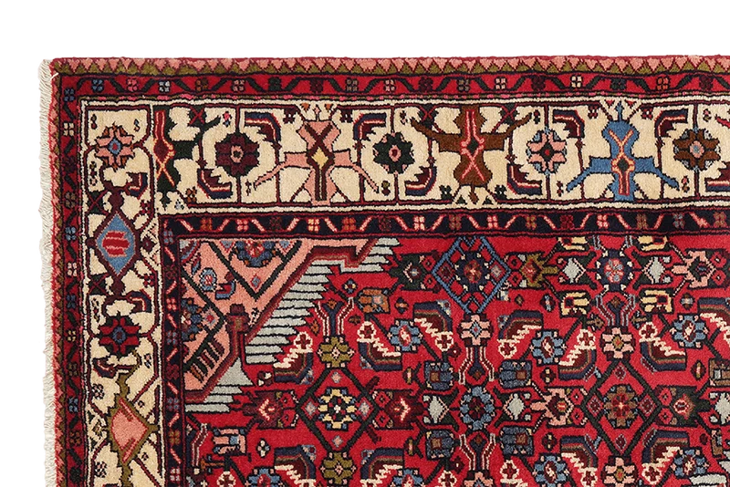 Assadabad · Handgeknüpft – Rot, 202x128 cm