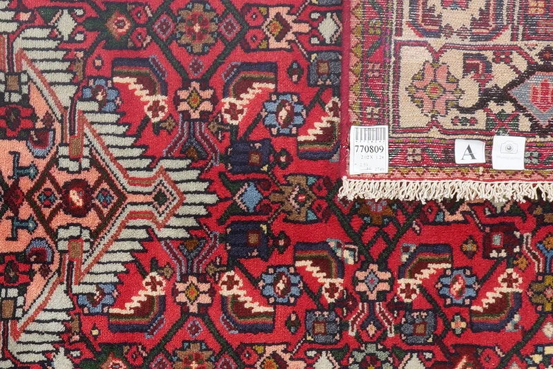 Assadabad · Handgeknüpft – Rot, 202x128 cm