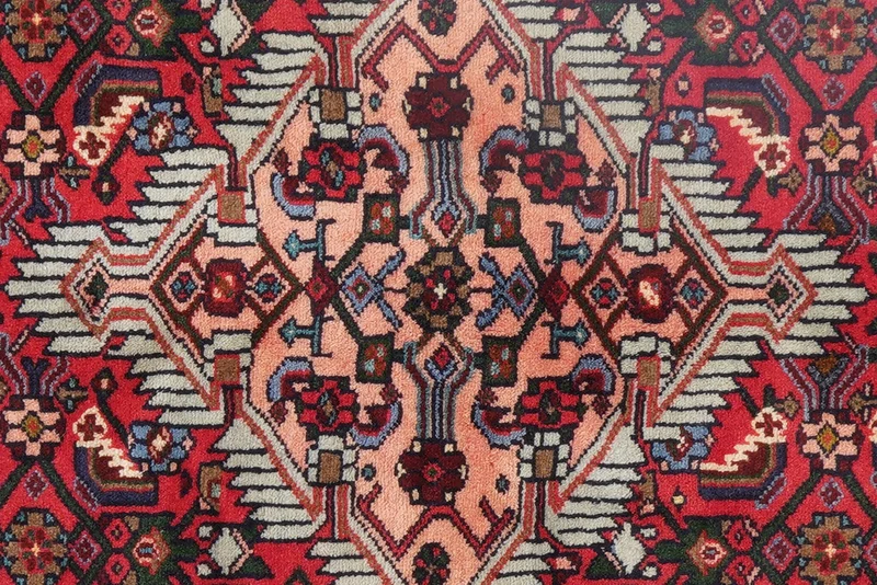 Assadabad · Handgeknüpft – Rot, 202x128 cm