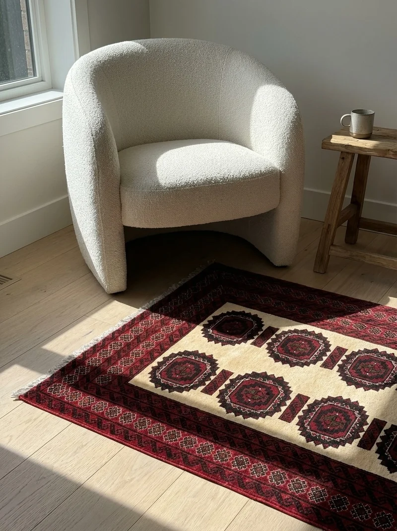 Belutch · Handgeknüpft – Beige, 174x95 cm