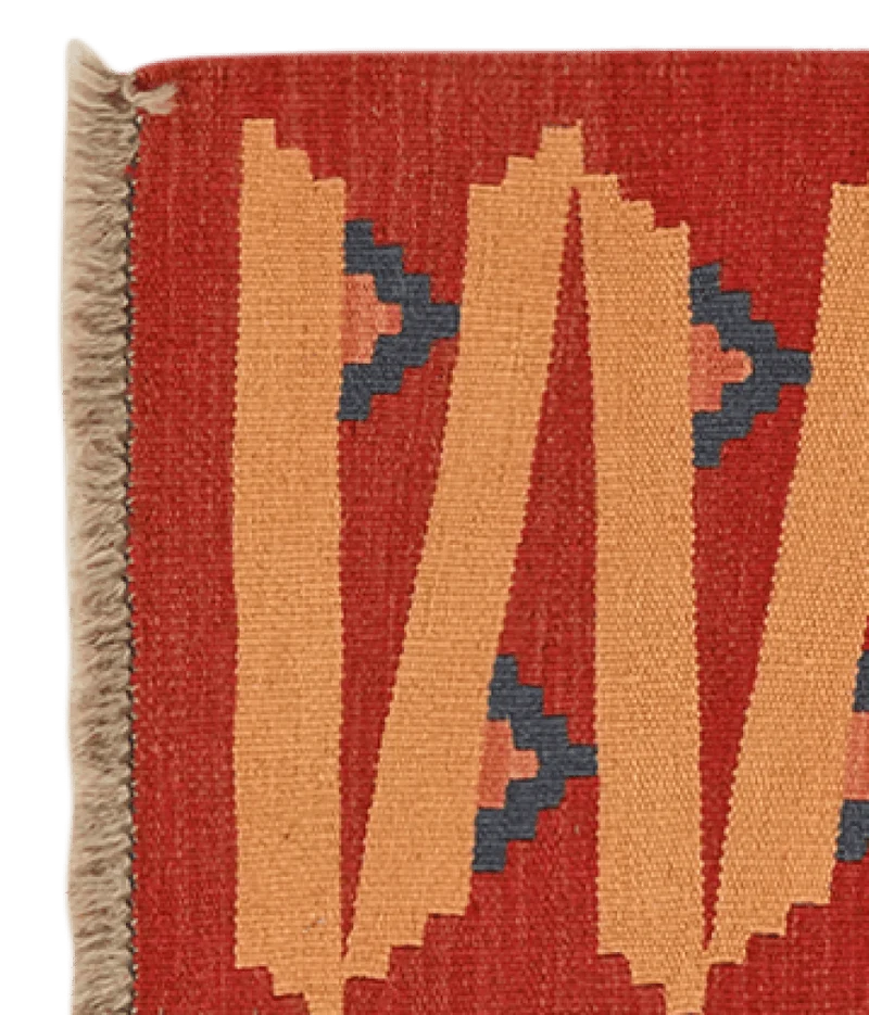 Kelim Gashgai · Handgewebt – Bunt, 59x43 cm
