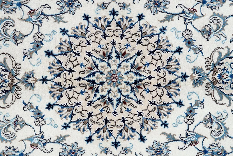 Nain 12La · Handgeknüpft – Beige, 240x157 cm