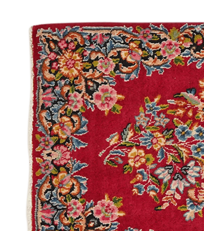 Yazd · Handgeknüpft – Rot, 81x53 cm