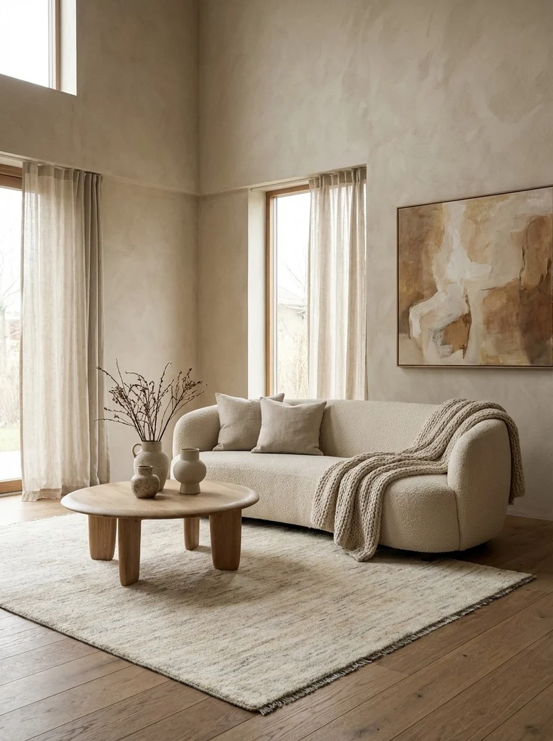 Gabbeh · Handgeknüpft – Beige, 182x144 cm