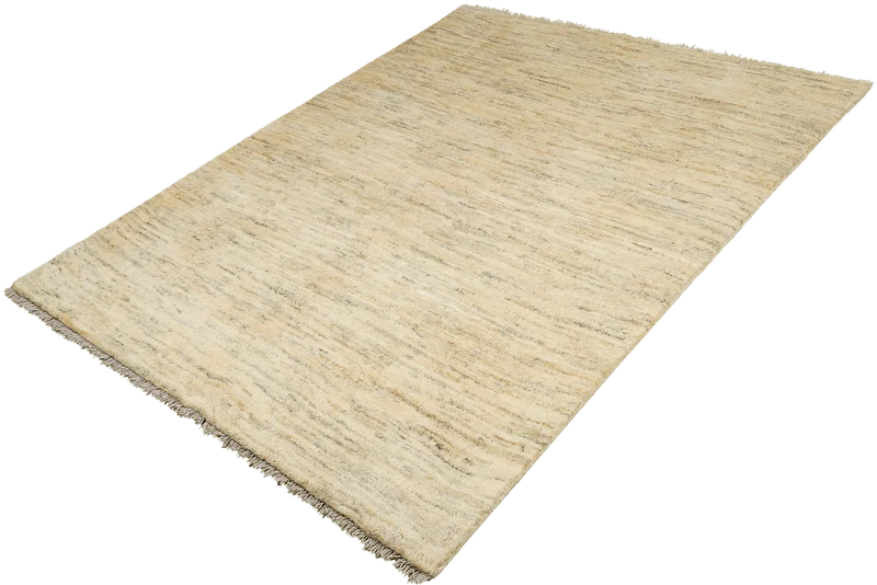 Gabbeh · Handgeknüpft – Beige, 182x144 cm