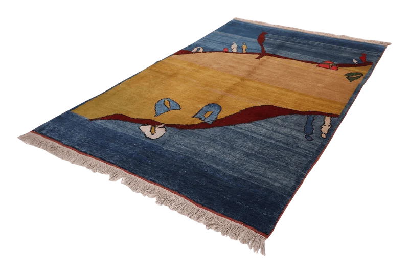 Konya · Handgeknüpft – Gelb, 238x154 cm