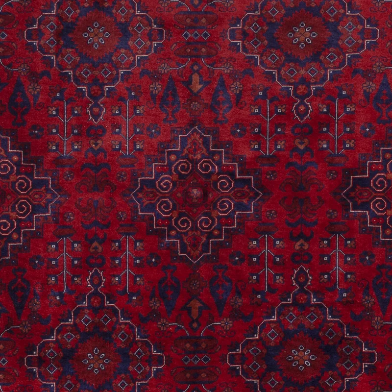 Afghan Teppich 167x231cm - Orientteppich - rot
