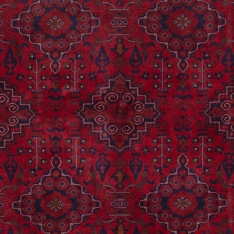 Afghan Teppich 167x232cm - Orientteppich - rot