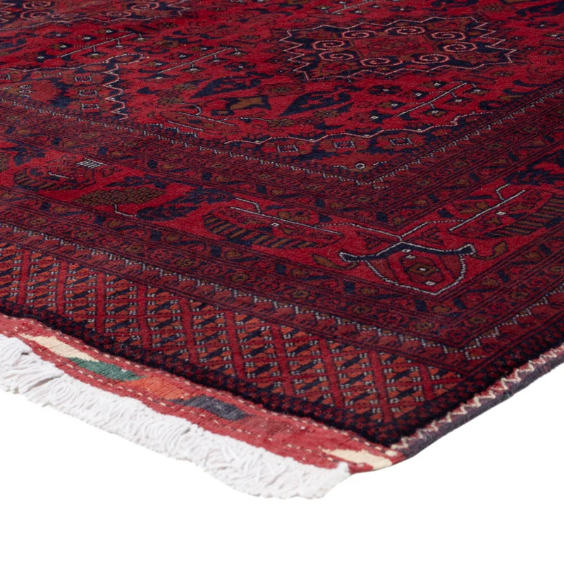 Afghan Teppich 167x232cm - Orientteppich - rot