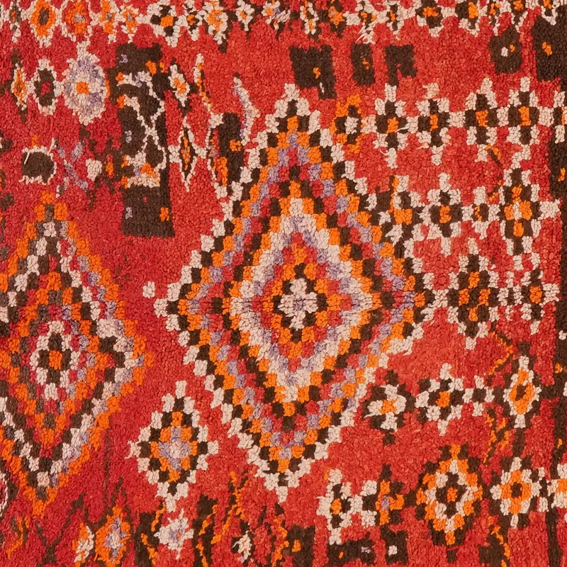Mrirt · Handgeknüpft – Rot, 340x182 cm
