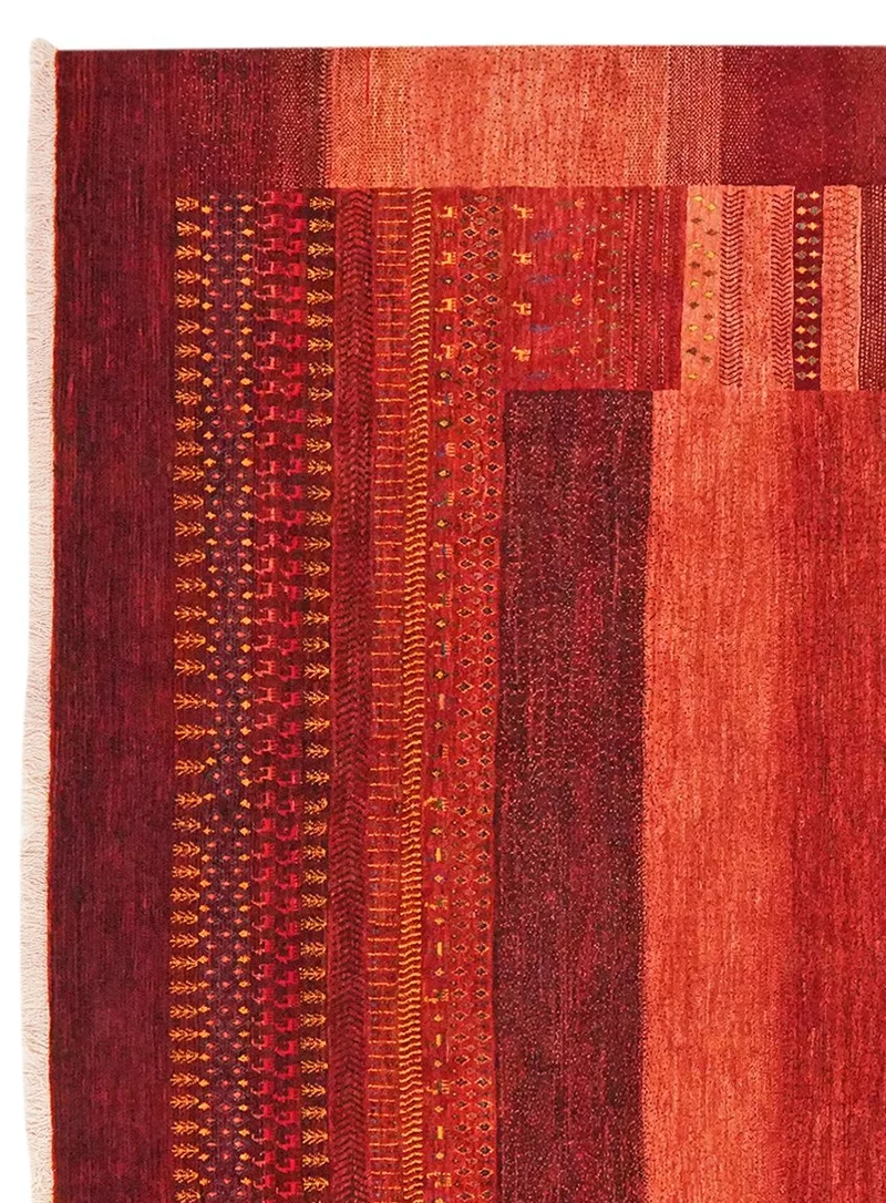 Rizbaf · Handgeknüpft – Rot, 322x260 cm