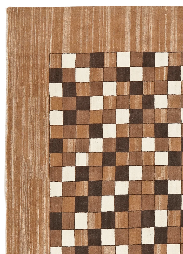 Gabbeh Sonnat · Handgeknüpft – Braun, 330x255 cm