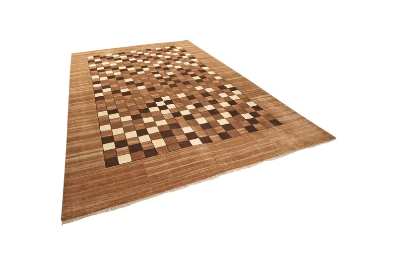 Gabbeh Sonnat · Handgeknüpft – Braun, 330x255 cm