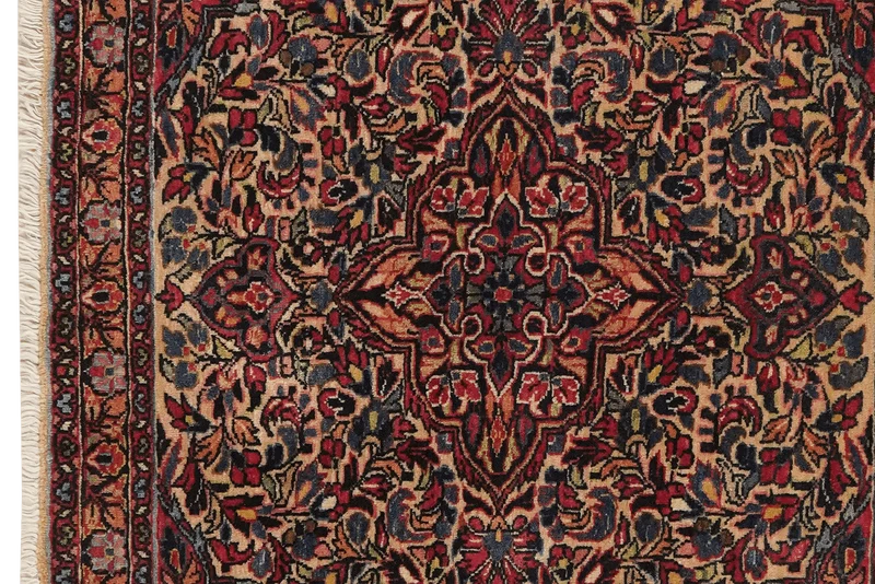 Sarough · Handgeknüpft – Beige, 77x92 cm