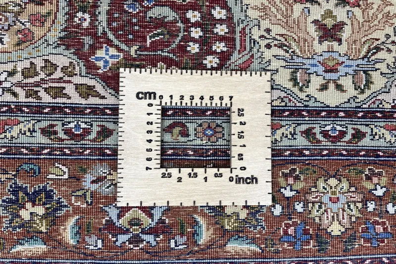 Tabriz Old · Handgeknüpft – Beige, 185x150 cm