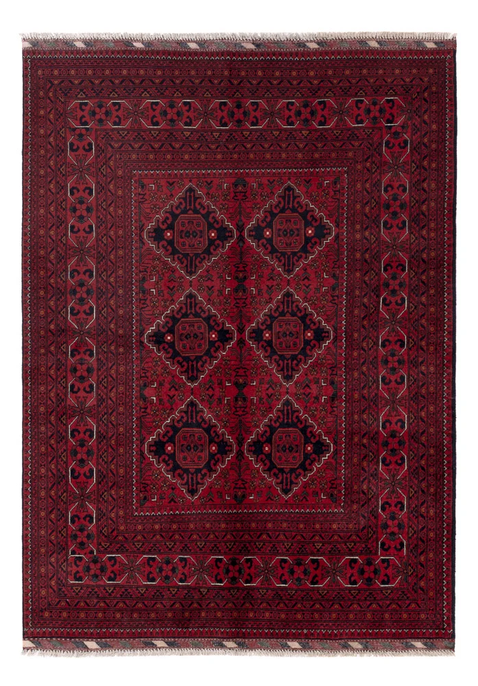 Khal Mohammadi Teppich 150x203cm - Orientteppich - rot