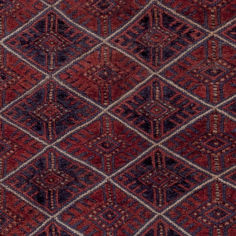 Kelim Afghan Teppich 144x179cm - mehrfarbig
