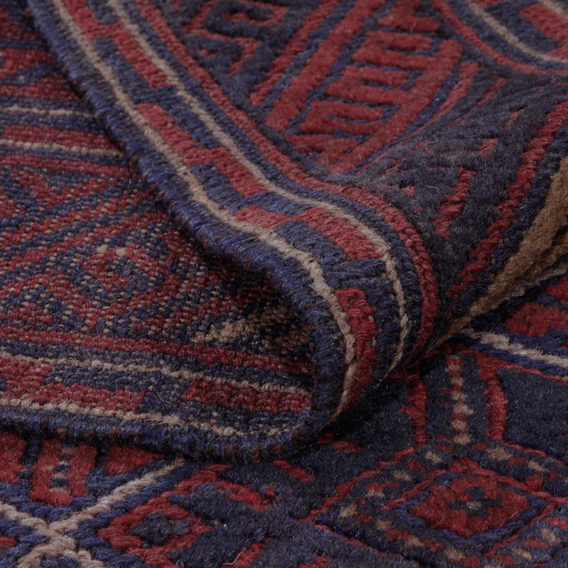 Kelim Afghan Teppich 144x179cm - mehrfarbig