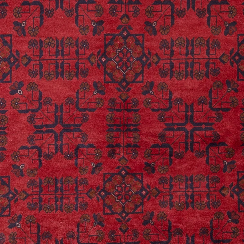 Afghan Teppich - Kunduz - 173 x 231 cm - rot