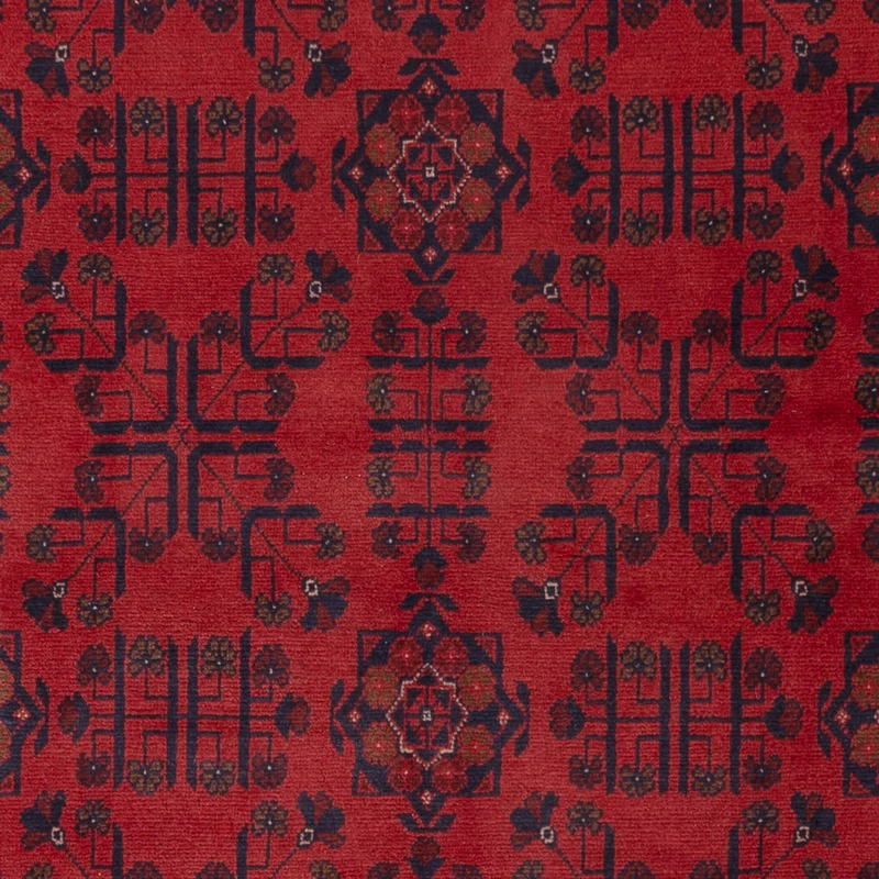 Afghan Teppich - Kunduz - 169 x 232 cm - rot