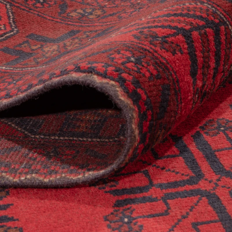 Afghan Teppich - Kunduz - 169 x 232 cm - rot