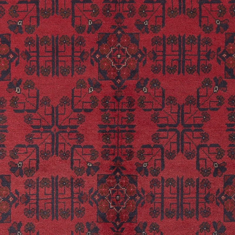 Afghan Teppich - Kunduz - 171 x 233 cm - rot
