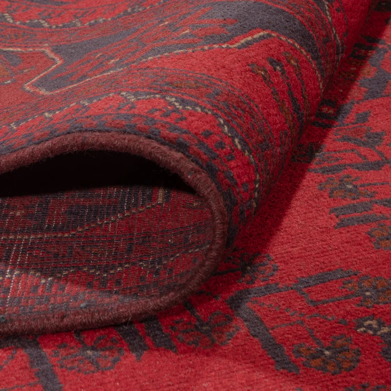 Afghan Teppich - Kunduz - 171 x 233 cm - rot
