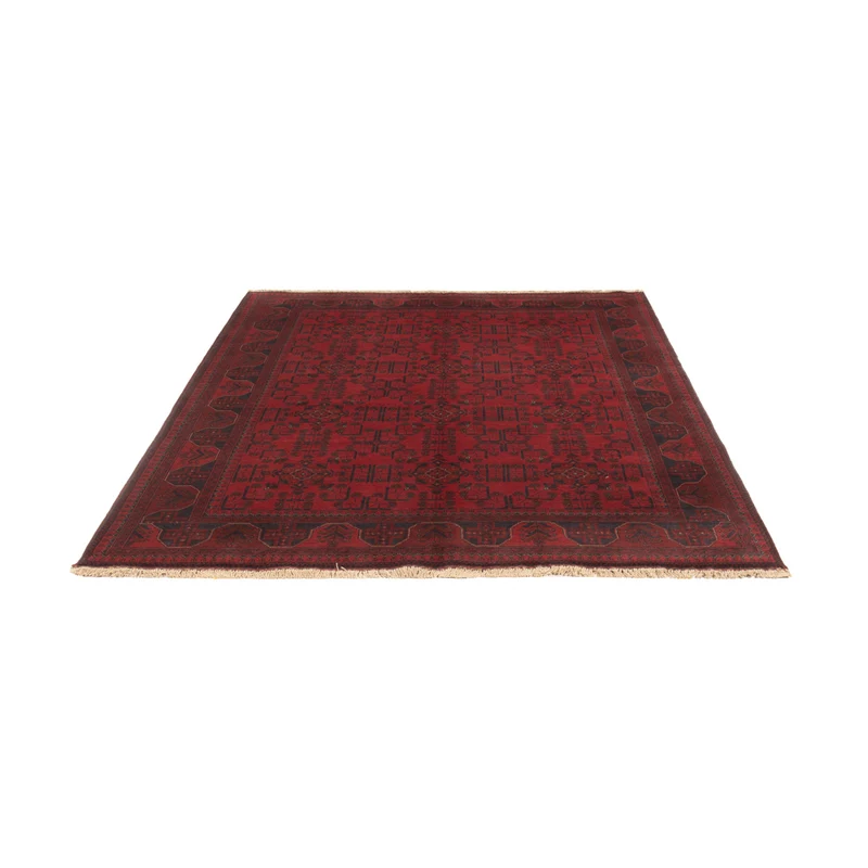 Afghan Teppich - Kunduz - 171 x 233 cm - rot