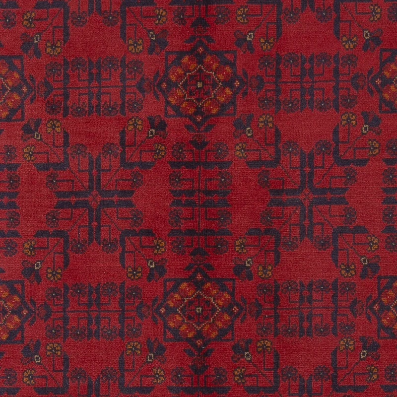 Afghan Teppich - Kunduz - 169 x 235 cm - rot