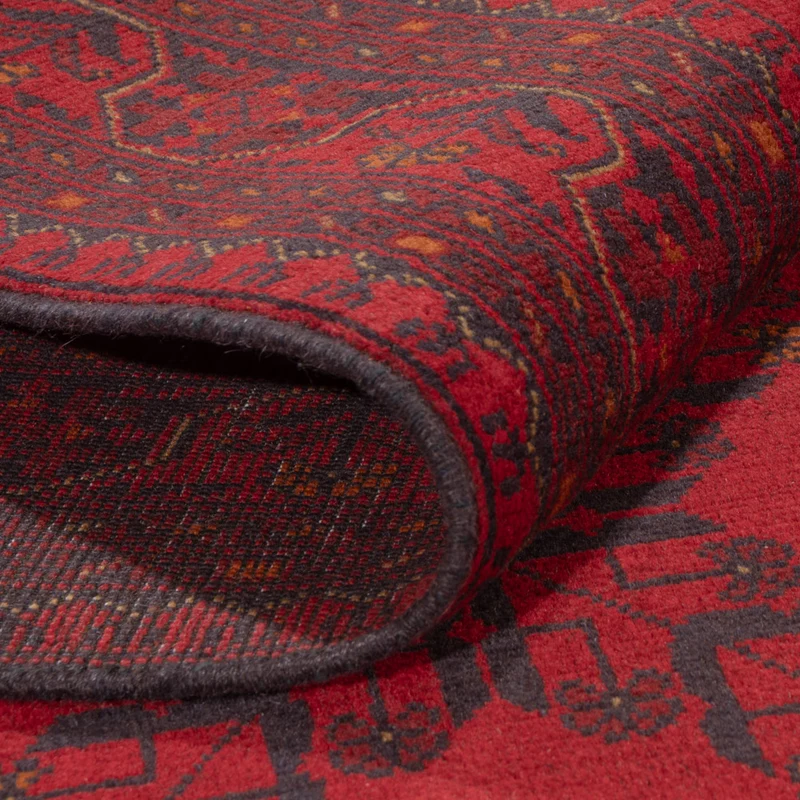 Afghan Teppich - Kunduz - 169 x 235 cm - rot