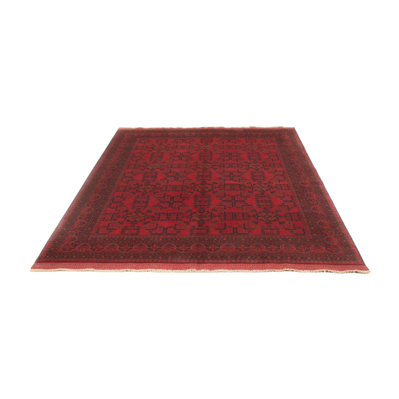 Afghan Teppich - Kunduz - 169 x 235 cm - rot
