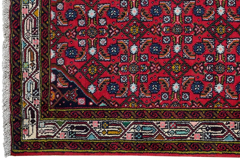 Assadabad · Handgeknüpft – Rot, 200x84 cm