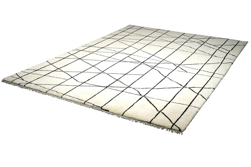 Gabbeh Basi · Handgeknüpft – Beige, 290x206 cm
