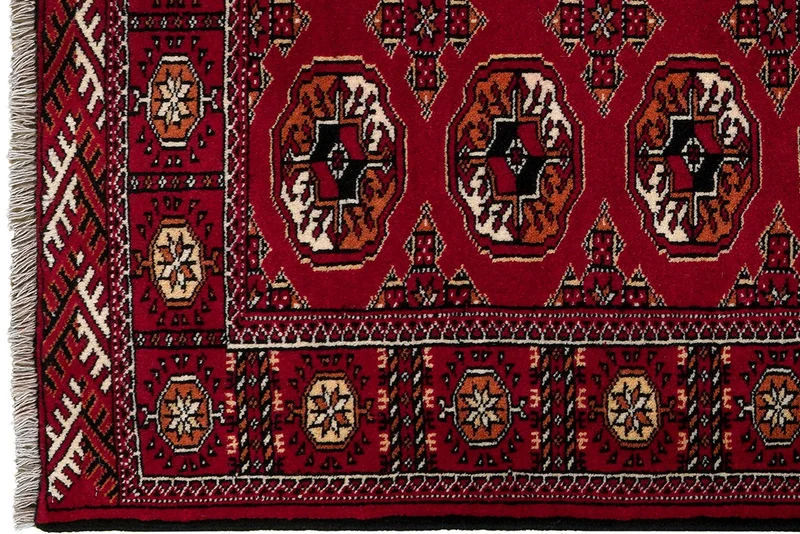 Turkman · Handgeknüpft – Rot, 145x99 cm