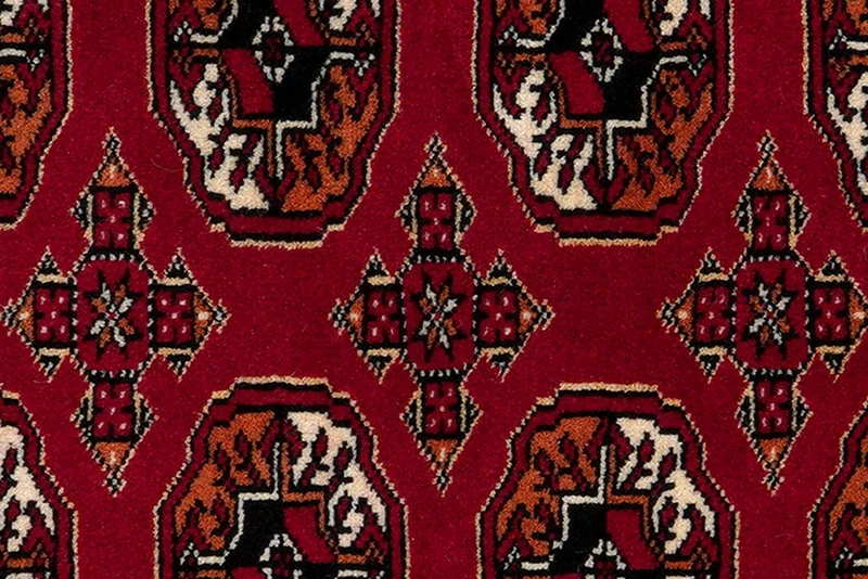 Turkman · Handgeknüpft – Rot, 145x99 cm