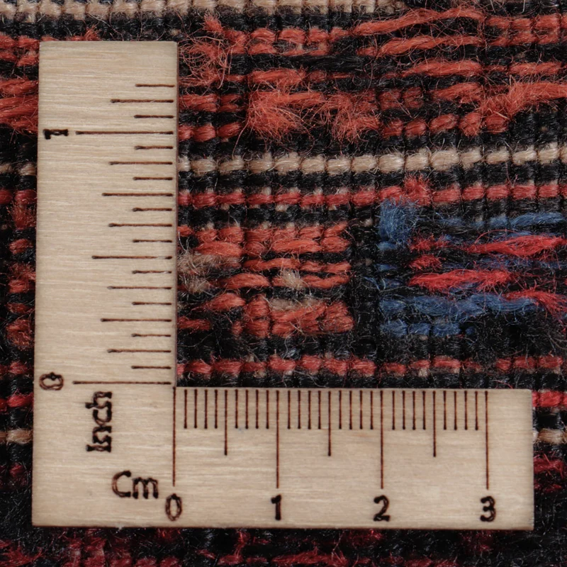 Kelim Afghan Teppich 118x207cm - mehrfarbig