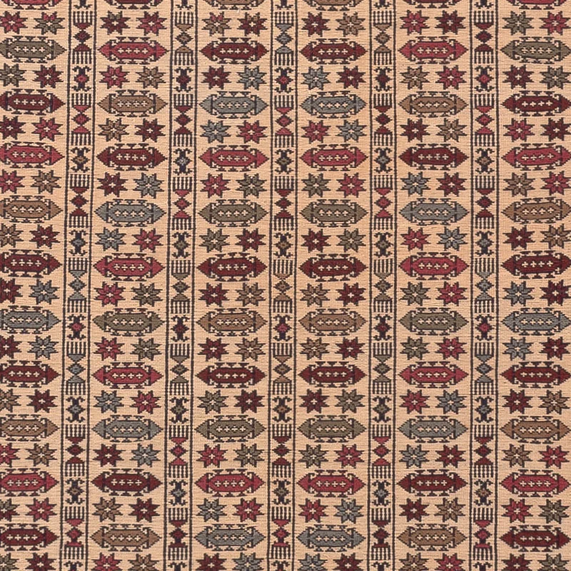 Kelim Afghan Teppich 127x195cm - mehrfarbig