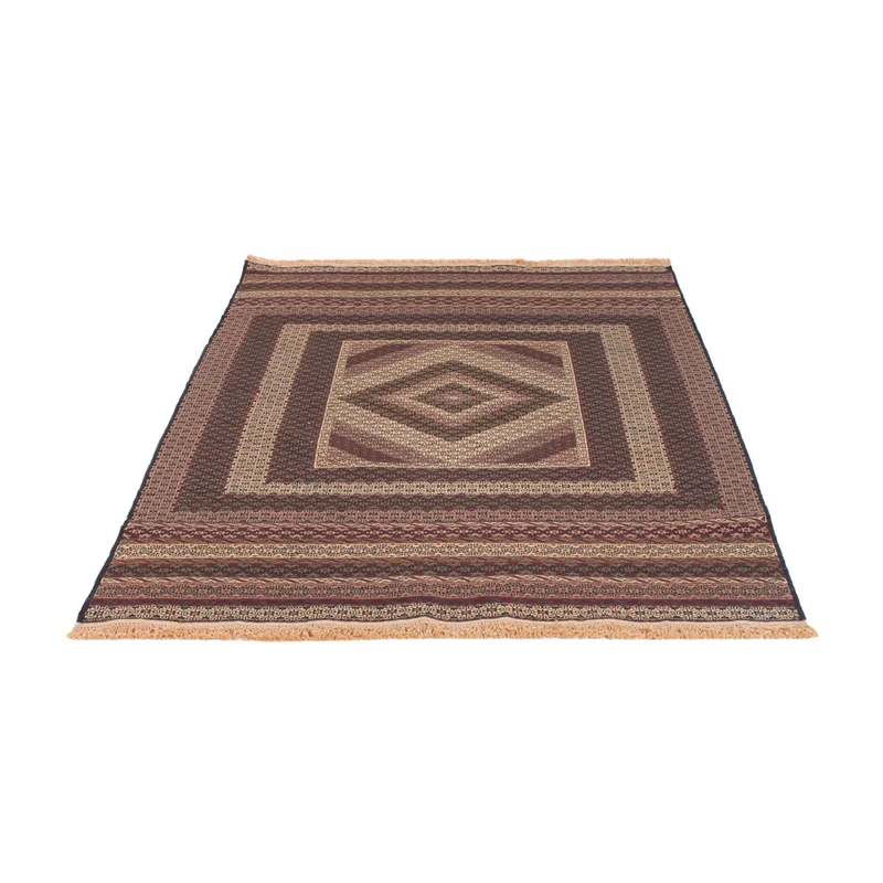 Kelim Afghan Teppich 120x197cm - mehrfarbig