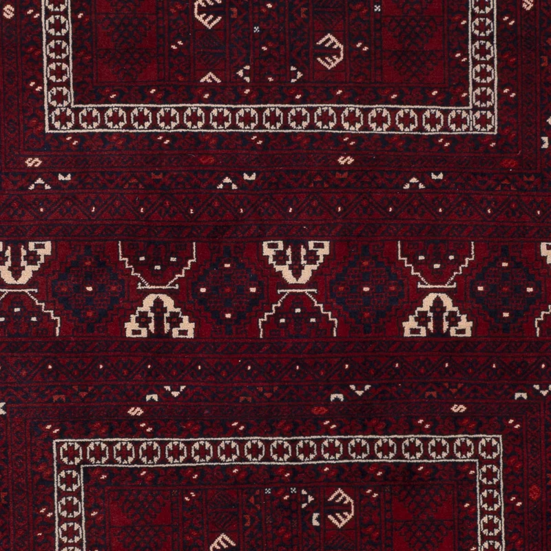 Afghan Teppich 159x258cm - Orientteppich - rot