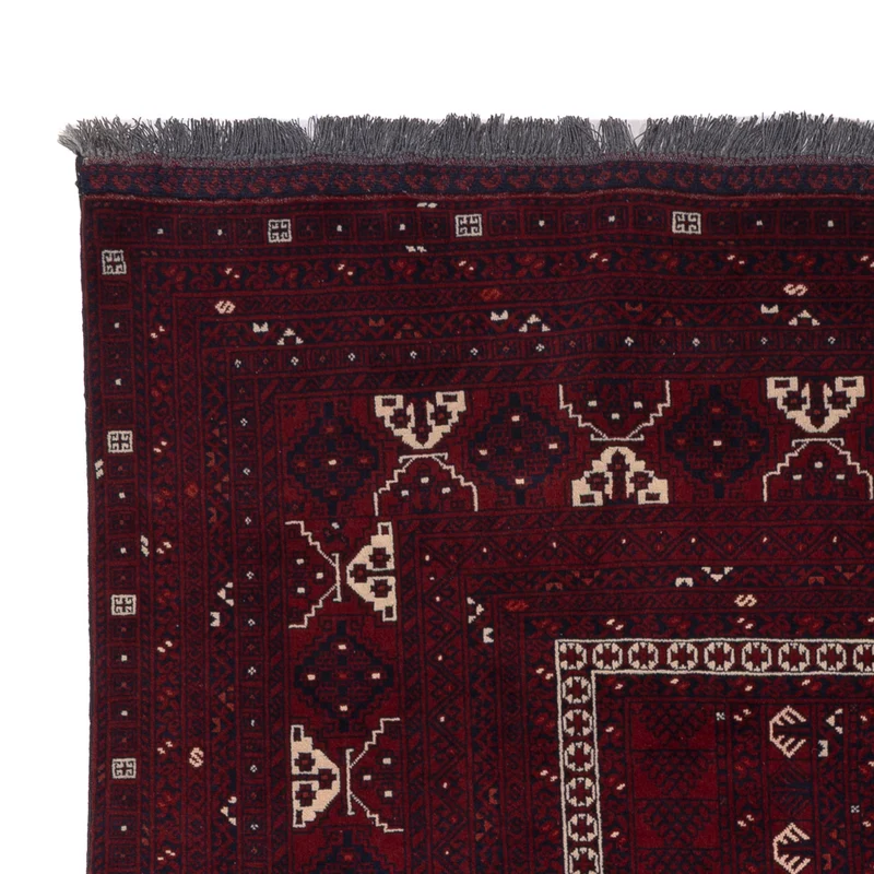 Afghan Teppich 159x258cm - Orientteppich - rot