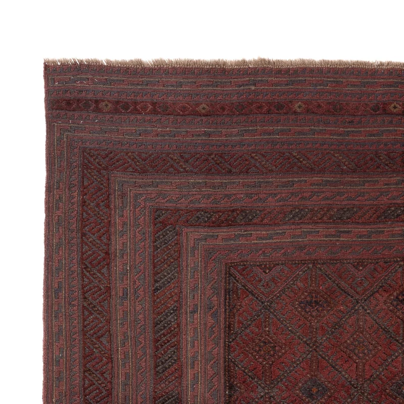 Kelim Afghan Teppich 205x276cm - mehrfarbig