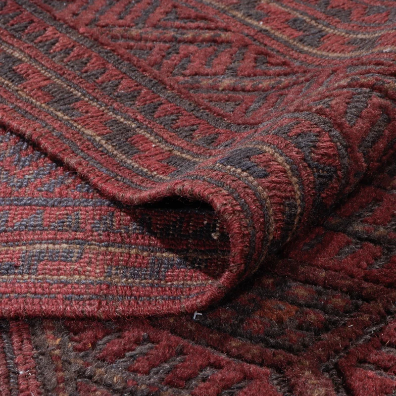 Kelim Afghan Teppich 205x276cm - mehrfarbig