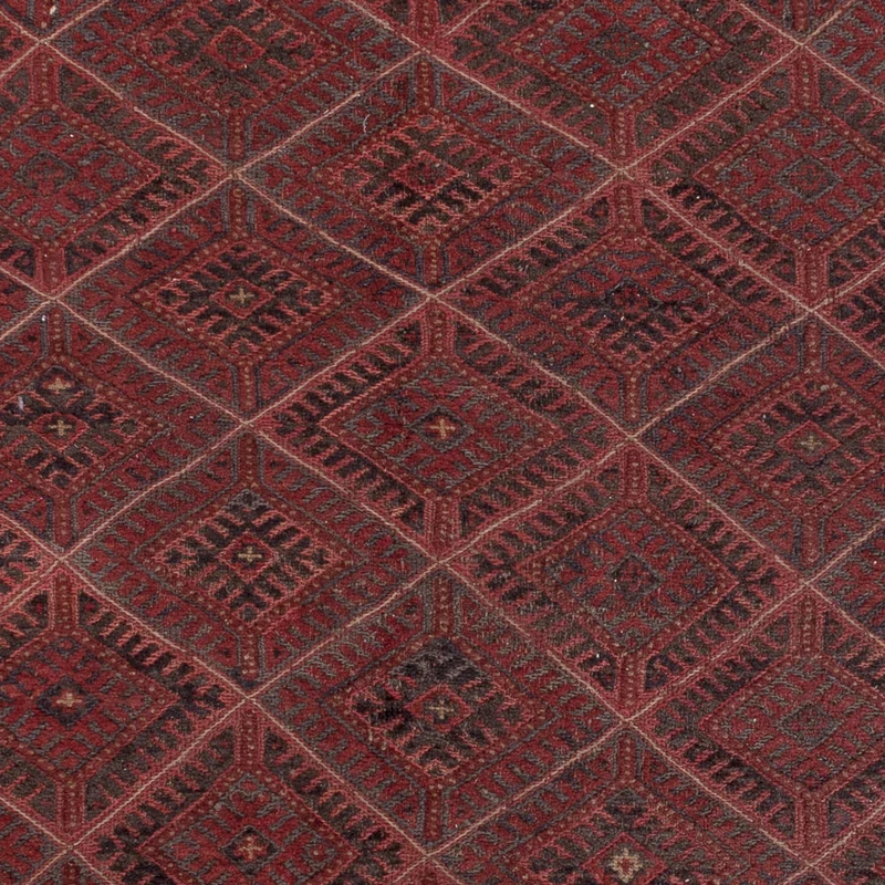 Kelim Afghan Teppich 201x278cm - mehrfarbig