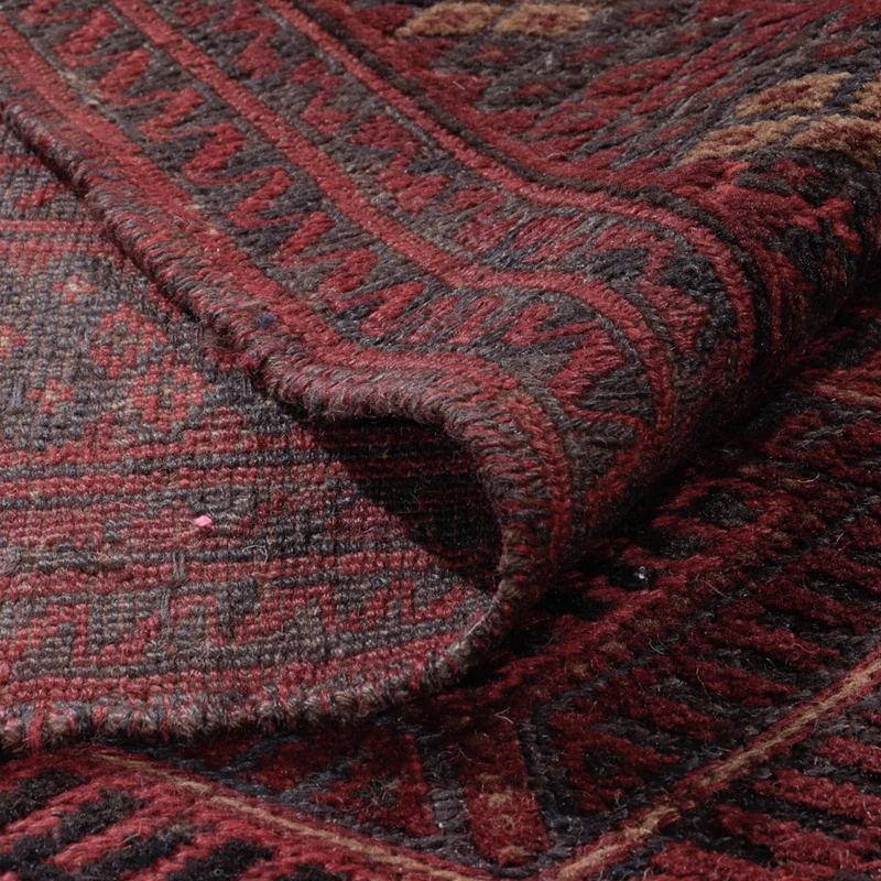Kelim Afghan Teppich 201x278cm - mehrfarbig