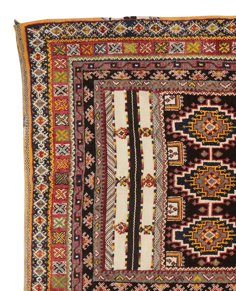 Ouzguit · Handgeknüpft – Bunt, 329x153 cm